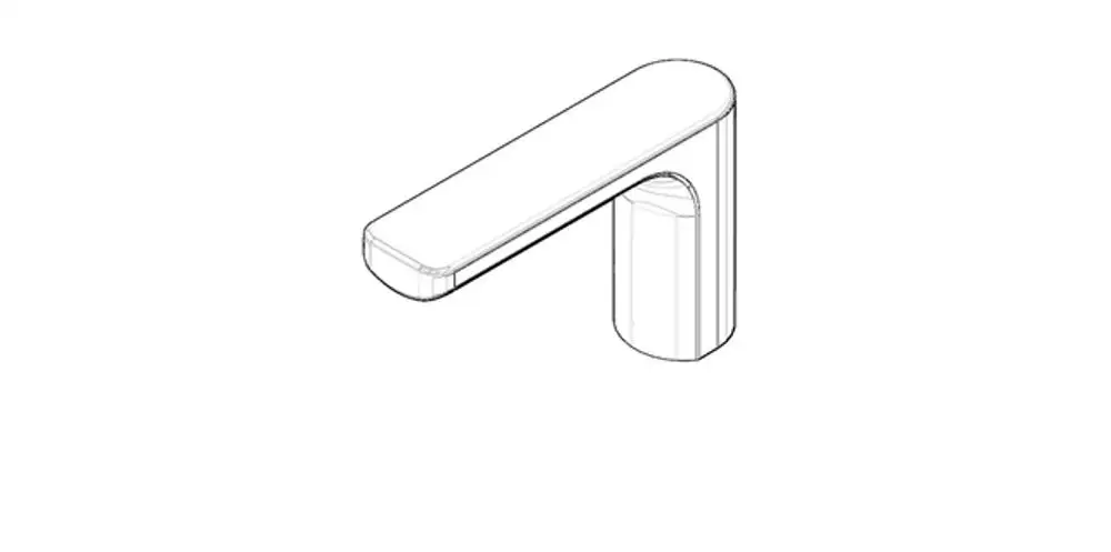 DORNBRACHT Körper ERSATZTEILE 091996026 47 x 117 x 186 mm Weiß matt, 091996026-10 Galeriebild 1